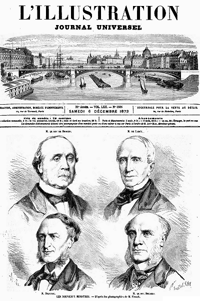 L'Illustration, No. 1606, 6 décembre 1873