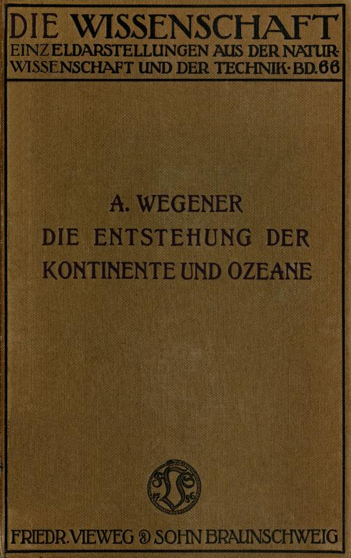 Die Entstehung der Kontinente und Ozeane Die Entstehung der Kontinente und Ozeane