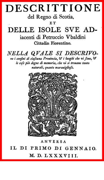 Descrittione del regno di Scotia Descrittione del regno di Scotia