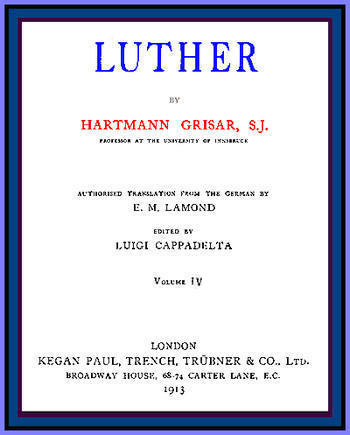 Luther, vol. 4 of 6 Luther, vol. 4 of 6