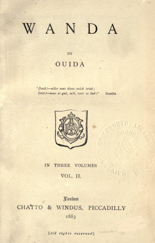 Wanda, Vol. 2 (of 3) Wanda, Vol. 2 (of 3)