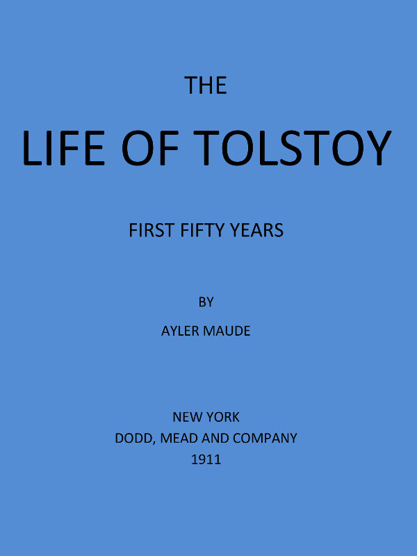 The Life of Tolstoy: First Fifty Years
Fifth Edition
