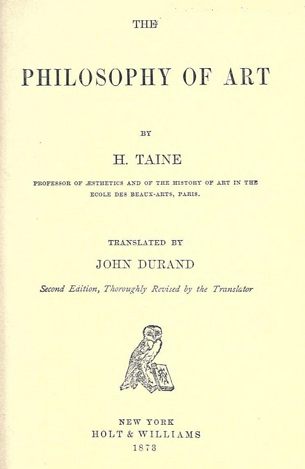 The Philosophy of Art The Philosophy of Art