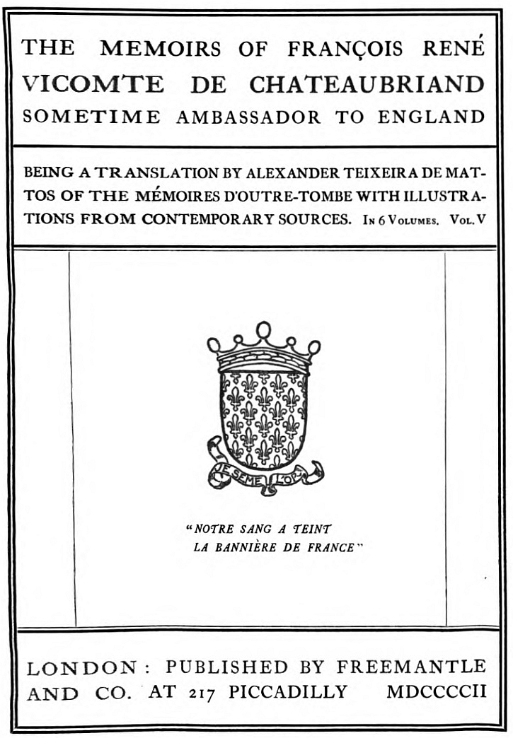 Fransız İhtilalinden Sonra Anılar - Cilt 5