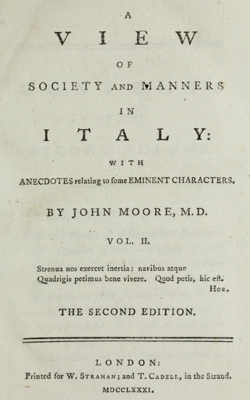 A View of Society and Manners in Italy, Volume 2 (of 2)
With Anecdotes Relating to some Eminent Characters