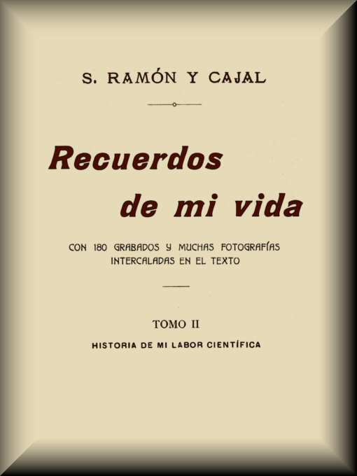 Recuerdos de mi vida (tomo 2 de 2) Recuerdos de mi vida (tomo 2 de 2)