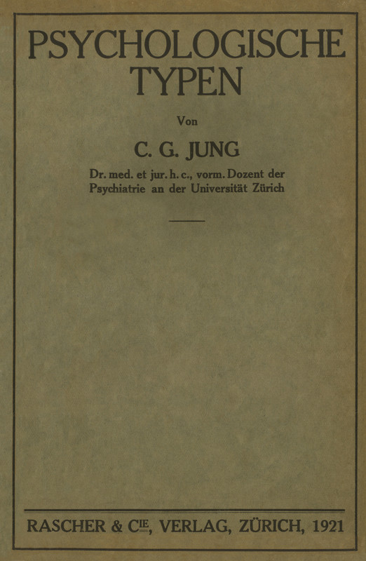Psychologische Typen Psychologische Typen