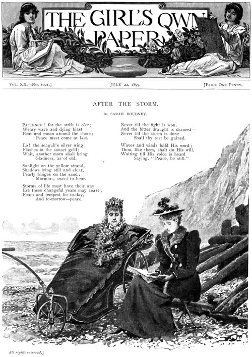 Kızın Kendi Gazetesi, Cilt XX, No. 1021, 22 Temmuz 1899