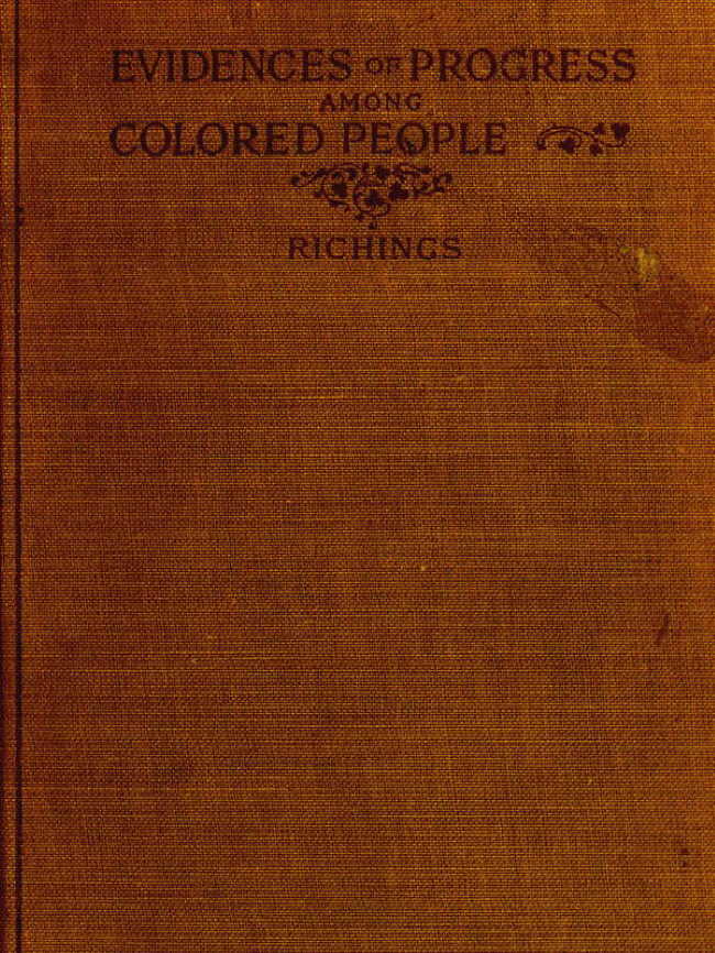 Evidences of Progress Among Colored People