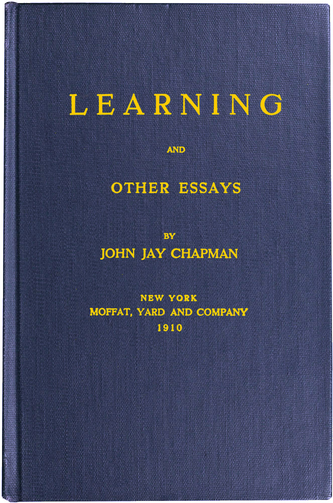 Learning and Other Essays Learning and Other Essays