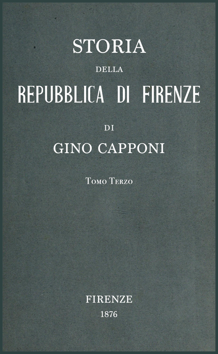 Storia della Repubblica di Firenze v. 3/3