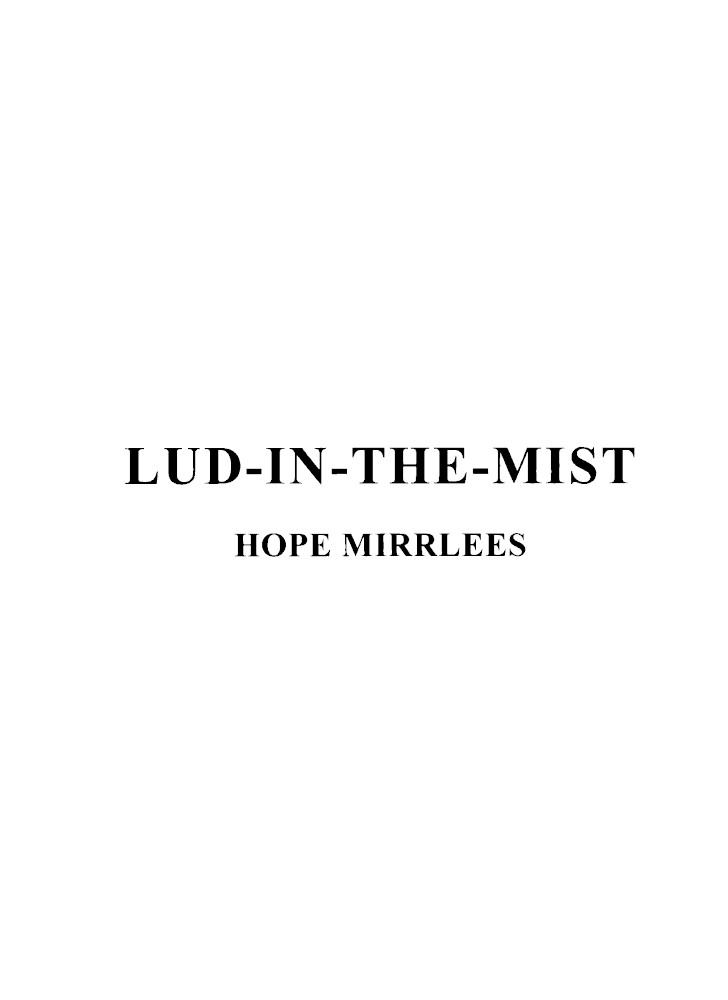 Lud-in-the-Mist Lud-in-the-Mist