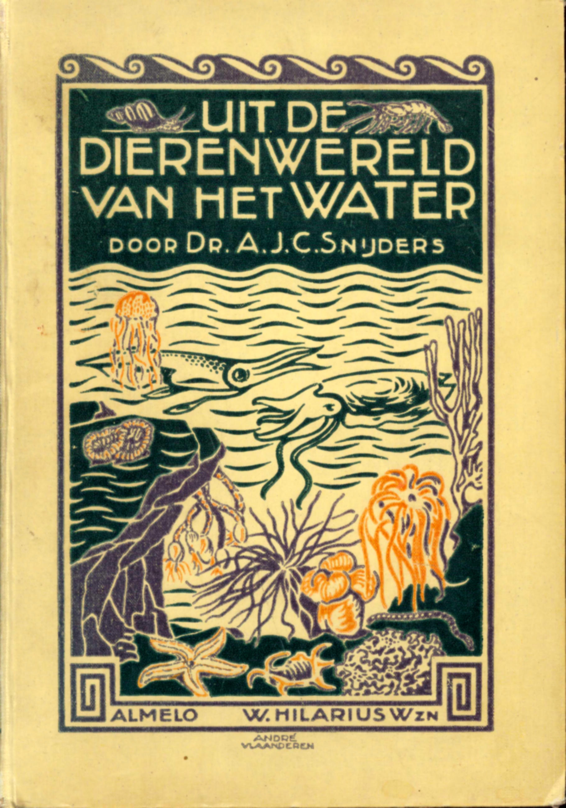 Uit de dierenwereld van het water
Schetsen in woord en beeld van het lever der lagere diersoorten