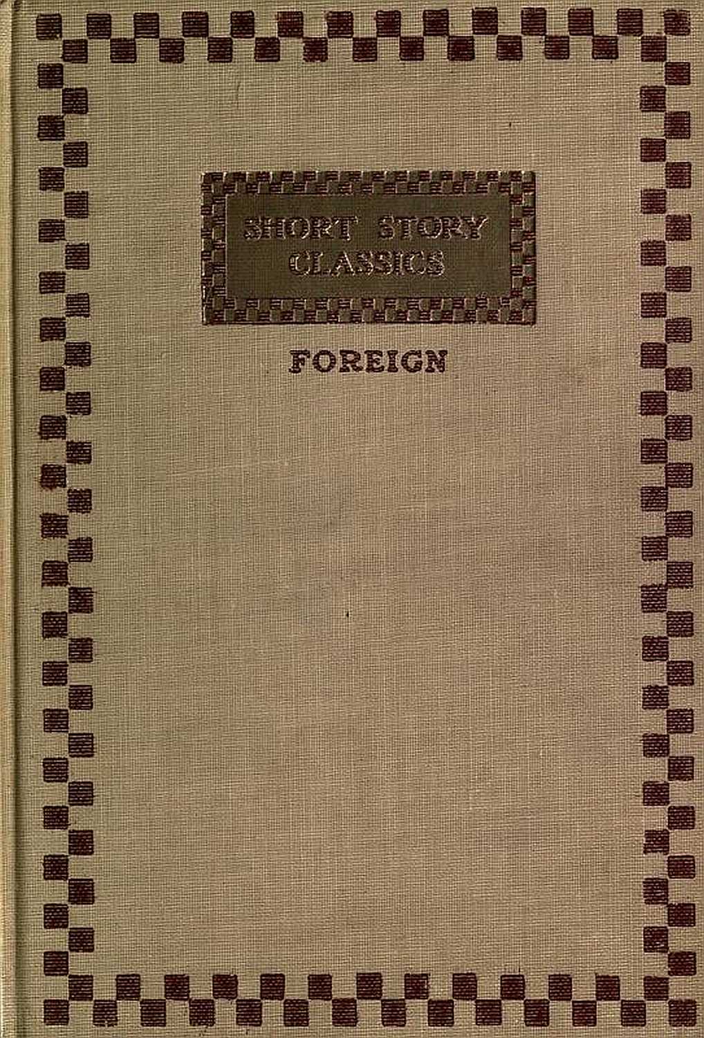 Short story classics (Foreign), Vol. 1, Russian
