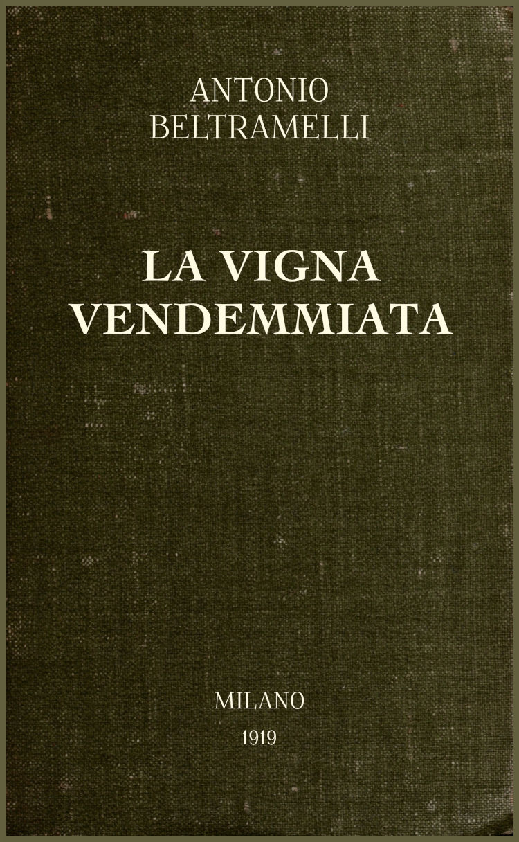 La vigna vendemmiata: novelle