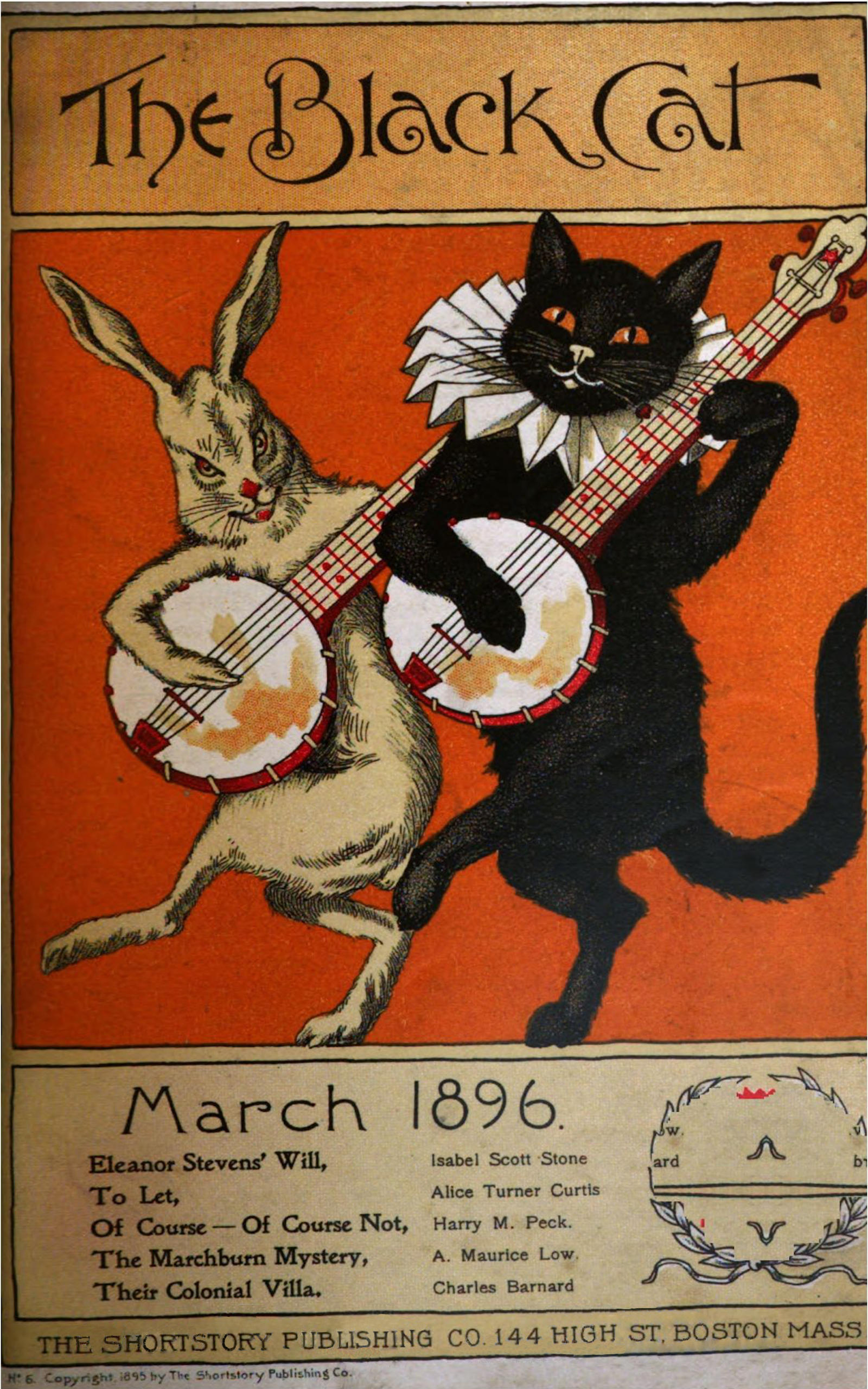 The Black Cat, Vol. I, No. 6, March 1896 The Black Cat, Vol. I, No. 6, March 1896
