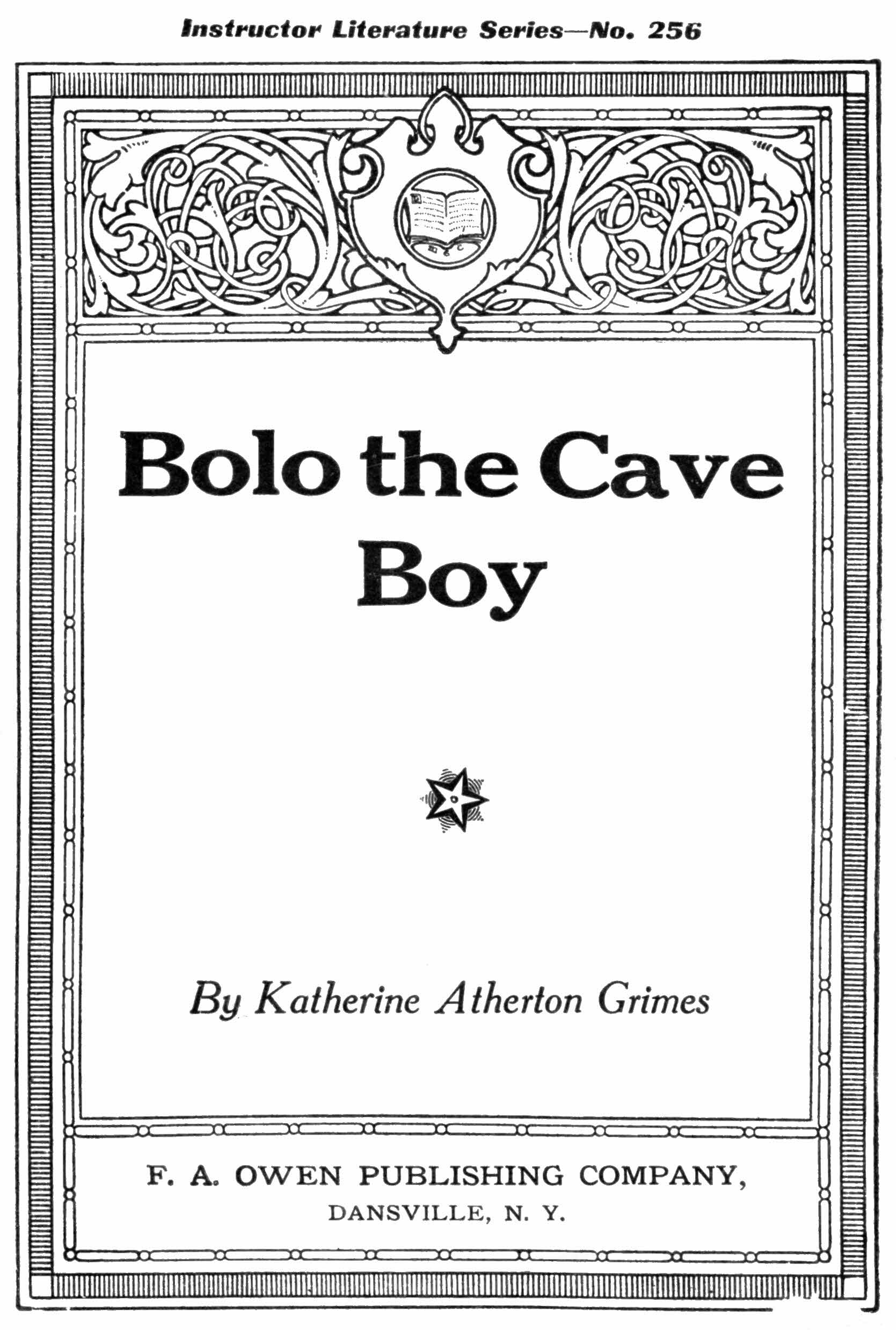 Bolo the cave boy Bolo the cave boy