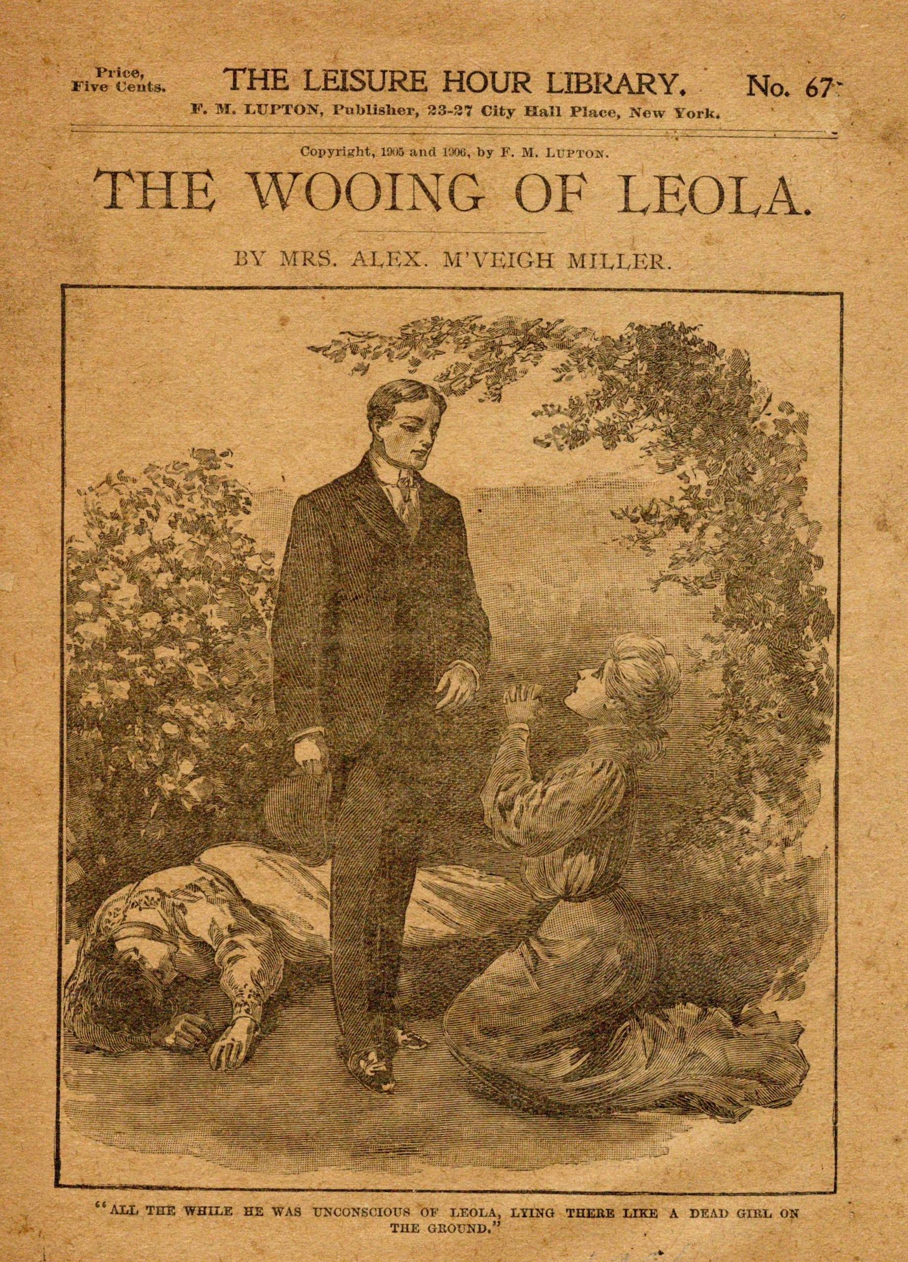 The wooing of Leola The wooing of Leola